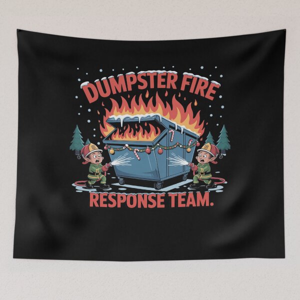 Item preview, Dumpster Fire Response Team designed and sold by Mateusz Majcherek.
