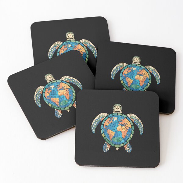 Item preview, World Map Turtle  designed and sold by jkrphoto.