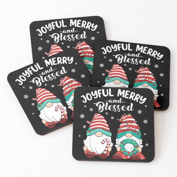 Item preview, Joyful | Merry | Blessed | Christmas Gnome Couple Design designed and sold by Gnome to Express.