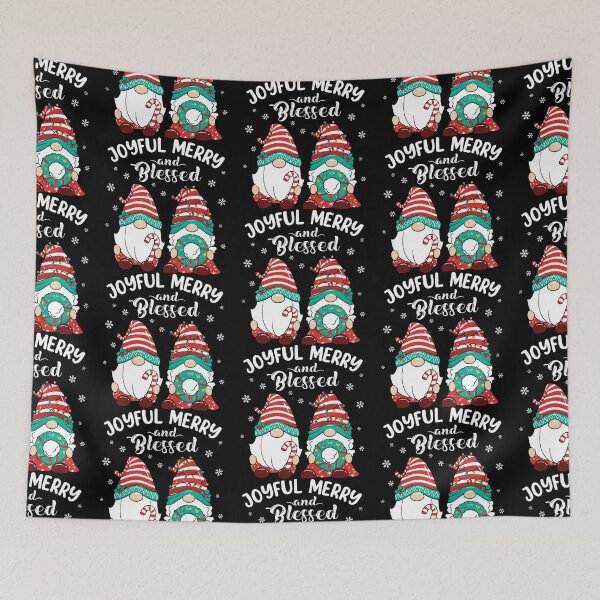 Item preview, Joyful | Merry | Blessed | Christmas Gnome Couple Design designed and sold by Gnome to Express.