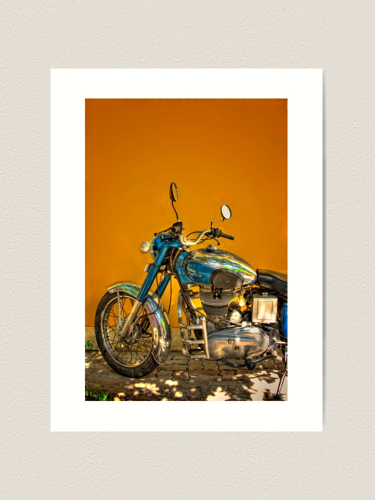 Royal enfield wall art sale