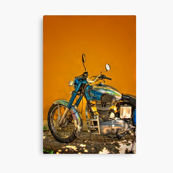 Royal Enfield Canvas Print