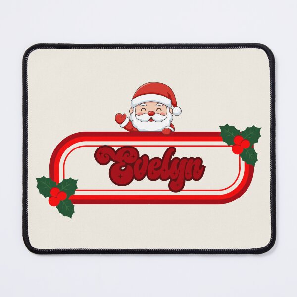 Item preview, Evelyn and Santa Claus designed and sold by ArtCraftLab.