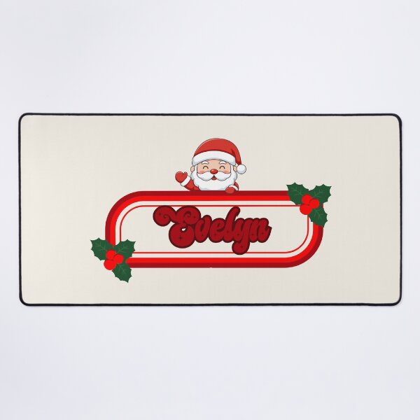 Item preview, Evelyn and Santa Claus designed and sold by ArtCraftLab.