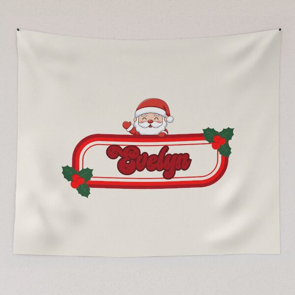 Item preview, Evelyn and Santa Claus designed and sold by ArtCraftLab.