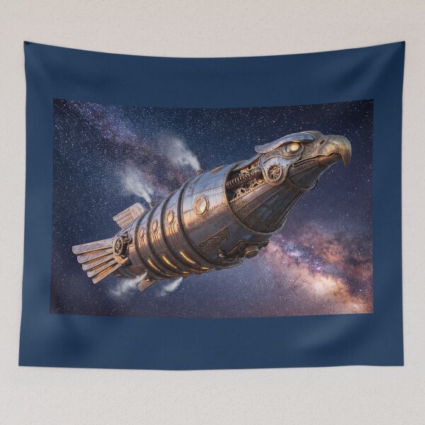 Item preview, Steampunk Eagle Spaceship designed and sold by Tridentulus.