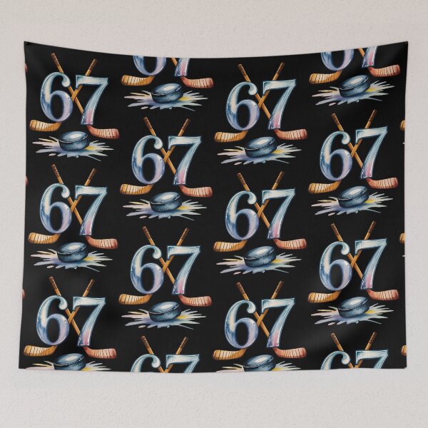 Item preview, 67 Six Seven Hockey Lovers Funny Meme Boys Men Women designed and sold by BLZART.