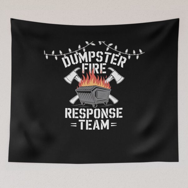 Item preview, Dumpster Fire Response Team designed and sold by Mateusz Majcherek.