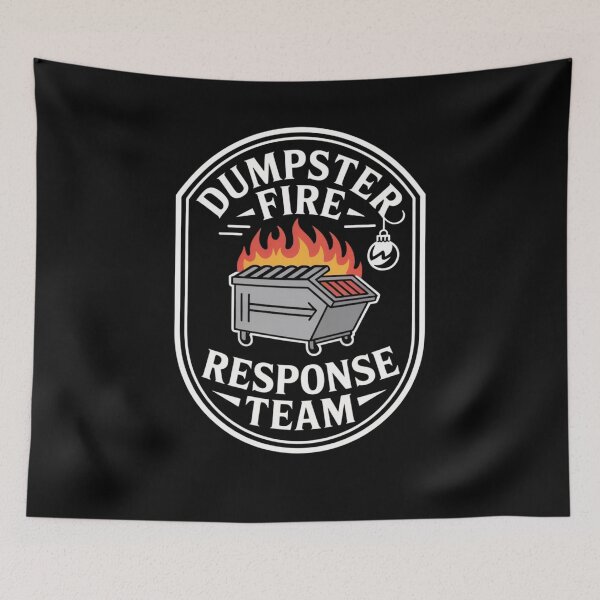 Item preview, Dumpster Fire Response Team designed and sold by Mateusz Majcherek.