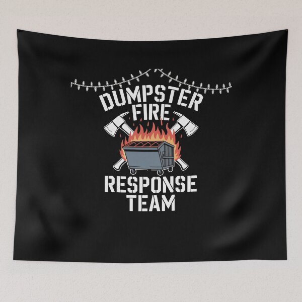 Item preview, Dumpster Fire Response Team designed and sold by Mateusz Majcherek.