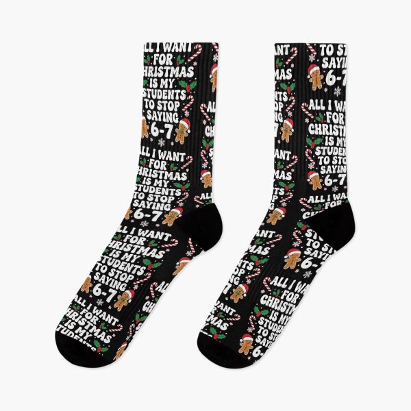 Item preview, All I Want for Christmas is My Students to Stop Saying 67  designed and sold by ArtFromBeyond.