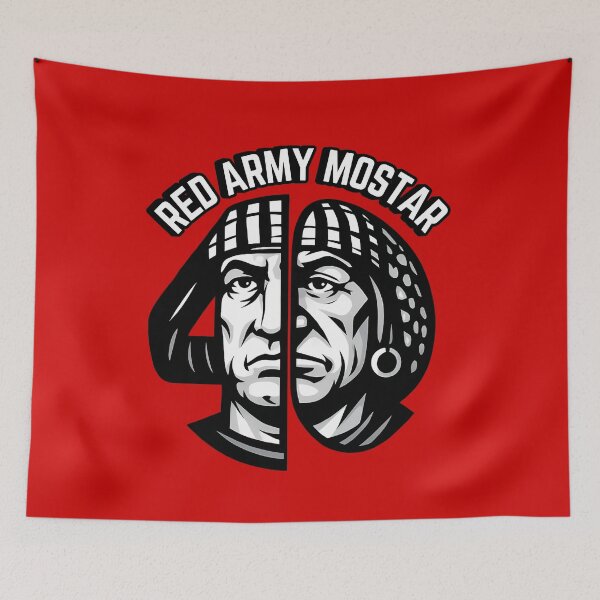 Item preview, Red Army Mostar PRESTATI NEĆEMO NIKADA designed and sold by canvasriddle.