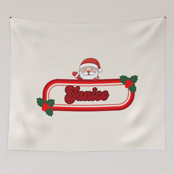 Item preview, Janice and Santa Claus designed and sold by ArtCraftLab.