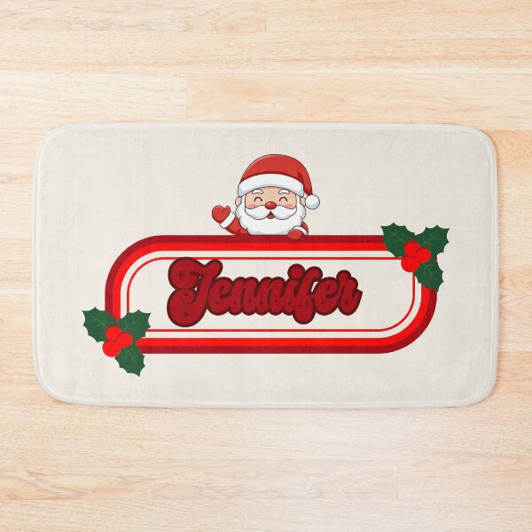 Item preview, Jennifer and Santa Claus designed and sold by ArtCraftLab.
