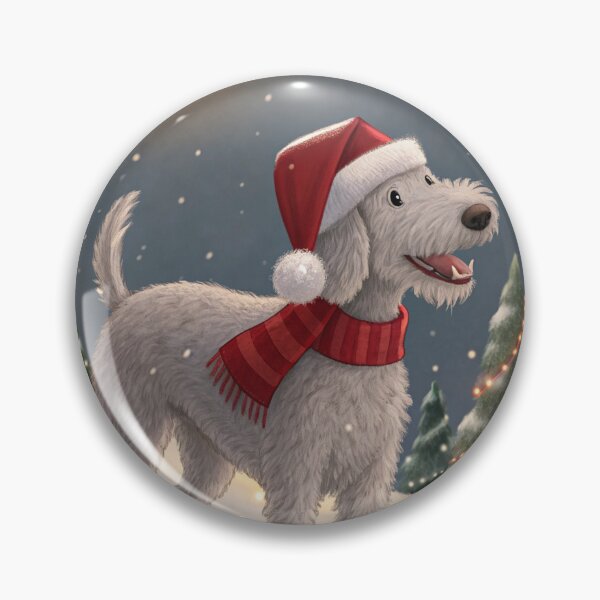 Item preview, Christmas Bedlington Terrier 13 designed and sold by AIfolklore.
