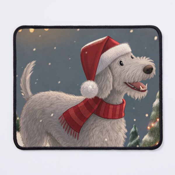 Item preview, Christmas Bedlington Terrier 13 designed and sold by AIfolklore.
