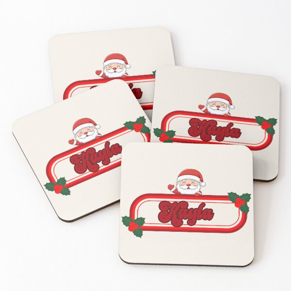 Item preview, Kayla and Santa Claus designed and sold by ArtCraftLab.