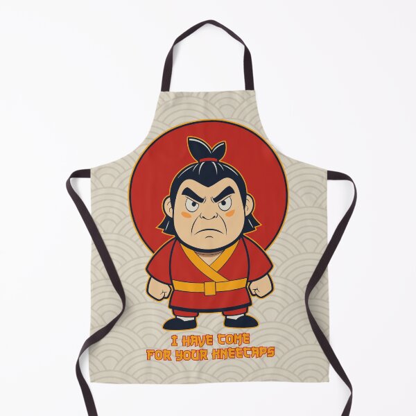 Item preview, Angry Chibi Samurai - I Have Come For Your Kneecaps designed and sold by Drawings Project.