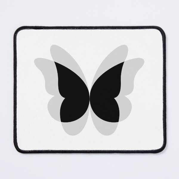 Item preview, Butterfly with flapping wings effect on (Black on White) designed and sold by STUDIO-72.