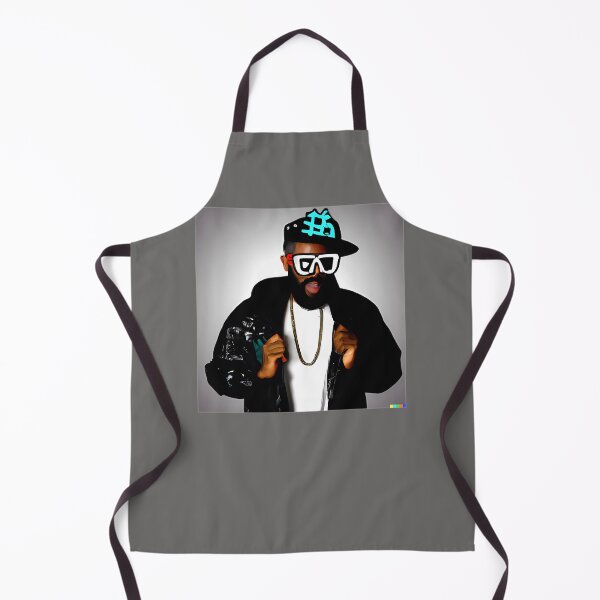 Item preview, RAPPER-WITH-BEARD-AND-SUNGLASSES-RAW-ART-STYLE designed and sold by patrickbouserat.