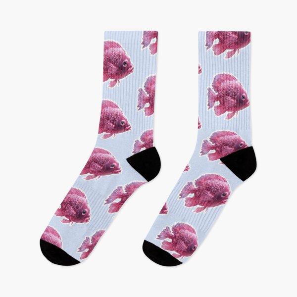 Item preview, Beautiful Pink Fish, Zodiac Water Sign Pisces designed and sold by Sugar Wisdom .