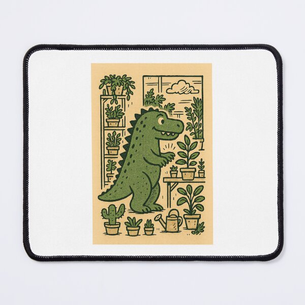 Item preview, Monster at the Plant Shop designed and sold by NatureStyle555.