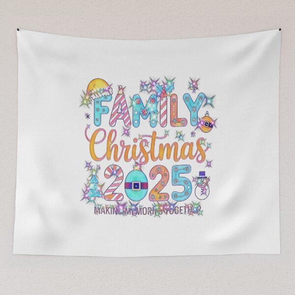 Item preview, Family Christmas 2025 Making Memories Together Retro Holiday designed and sold by creativerooney.
