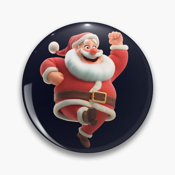 Item preview, Joyful Cartoon Santa designed and sold by Bluepineart.