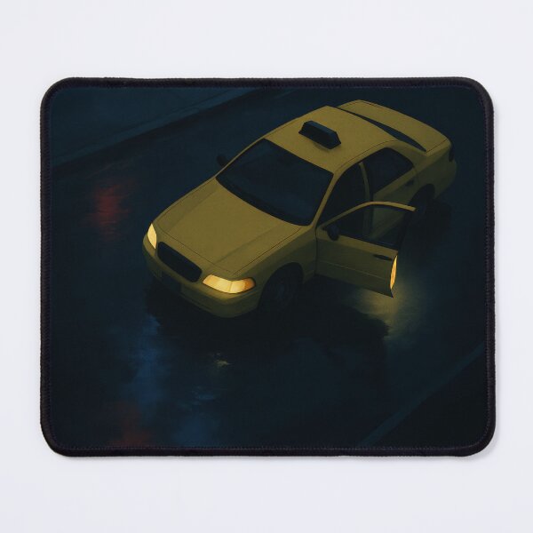 Item preview, Car Taxi Night Crime Scene designed and sold by Cine8.