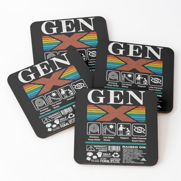 Item preview, GEN X Vintage Retro Sunset Tee  FAFO Generation Self Sufficient Sarcasm Gift designed and sold by Cree8if.