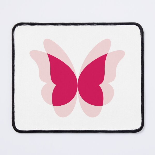 Item preview, Butterfly with flapping wings effect (Fuchsia on White) designed and sold by STUDIO-72.