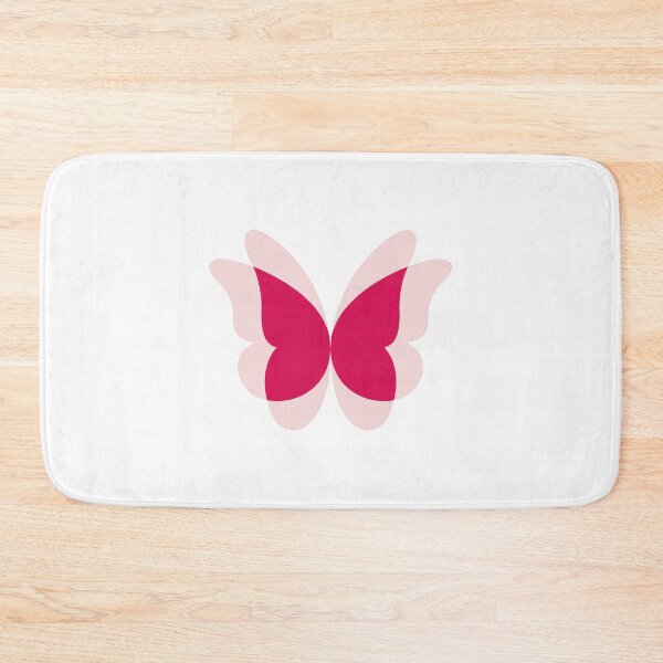 Item preview, Butterfly with flapping wings effect (Fuchsia on White) designed and sold by STUDIO-72.
