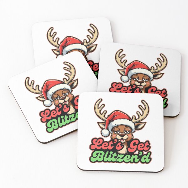Item preview, Let's Get Blitzen'd 2 designed and sold by RisingWolfStudio.