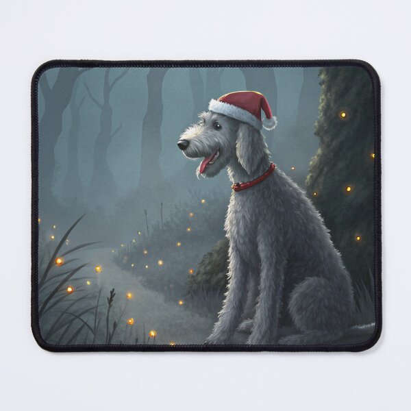 Item preview, Christmas Bedlington Terrier 16 designed and sold by AIfolklore.