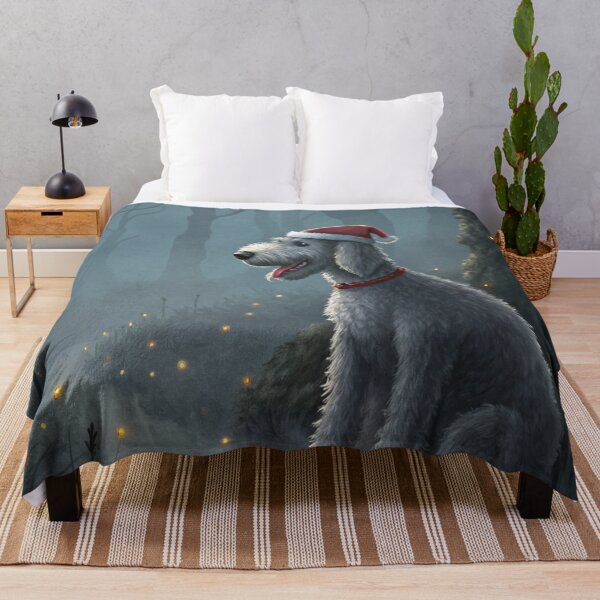 Item preview, Christmas Bedlington Terrier 16 designed and sold by AIfolklore.