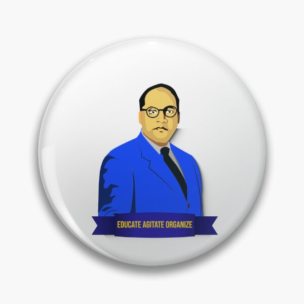 Item preview,  B. R. Ambedkar – Educate Agitate Organize Quote Design designed and sold by ArtsyExplorer.
