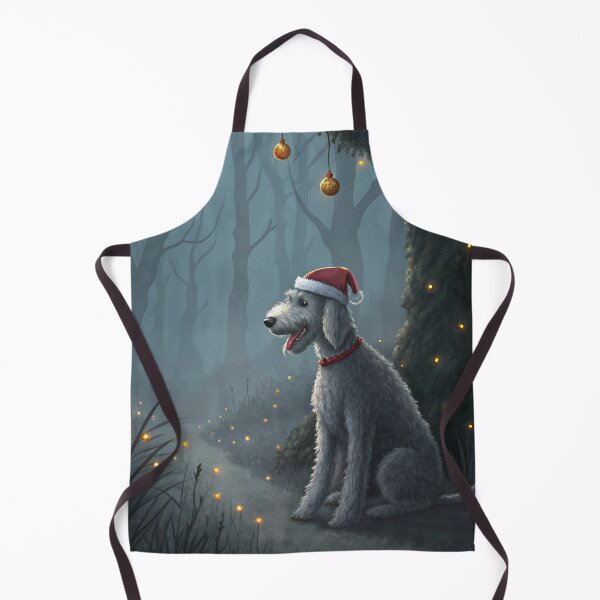 Item preview, Christmas Bedlington Terrier 16 designed and sold by AIfolklore.
