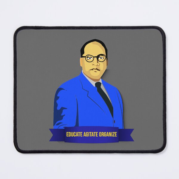 Item preview, B. R. Ambedkar – Educate Agitate Organize Quote Design designed and sold by ArtsyExplorer.