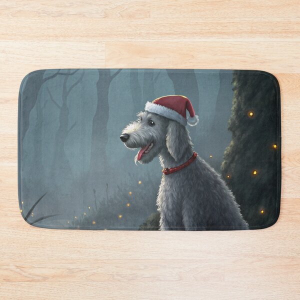 Item preview, Christmas Bedlington Terrier 16 designed and sold by AIfolklore.