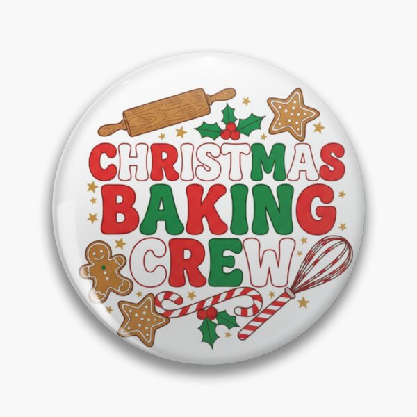 Item preview, Christmas Baking Crew Funny Holiday T-Shirt designed and sold by SoulMint.