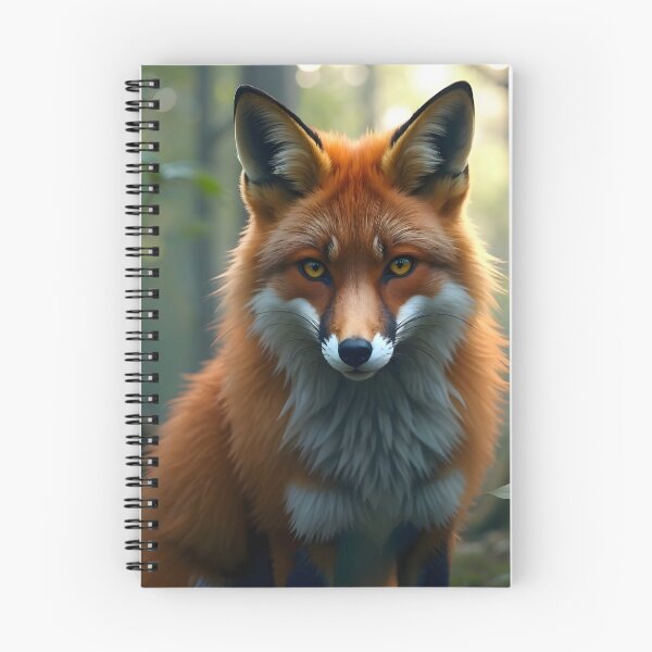 Item preview, Beautiful Realistic Red Fox Portrait in Forest Light designed and sold by internetwatcher.