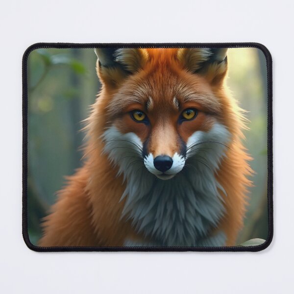 Item preview, Beautiful Realistic Red Fox Portrait in Forest Light designed and sold by internetwatcher.