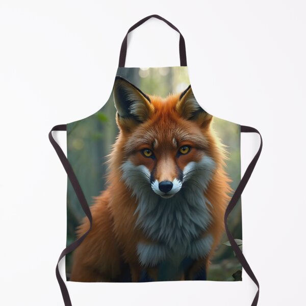Item preview, Beautiful Realistic Red Fox Portrait in Forest Light designed and sold by internetwatcher.