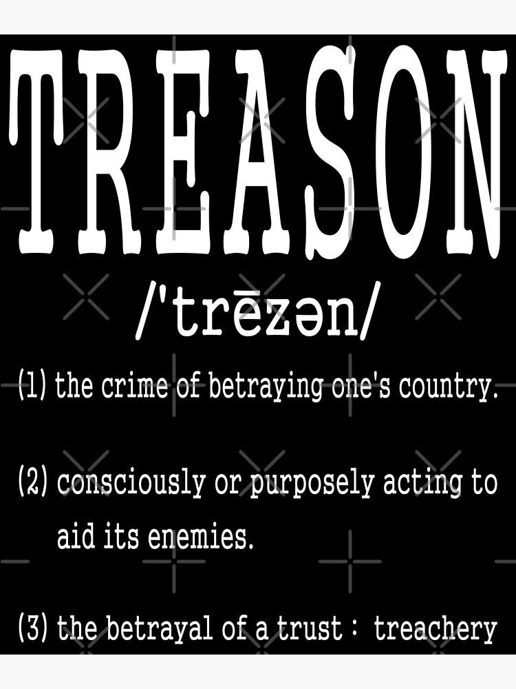 Thumbnail 3 of 3, Sticker, Treason Definition Stickers and Tees designed and sold by EthosWear.