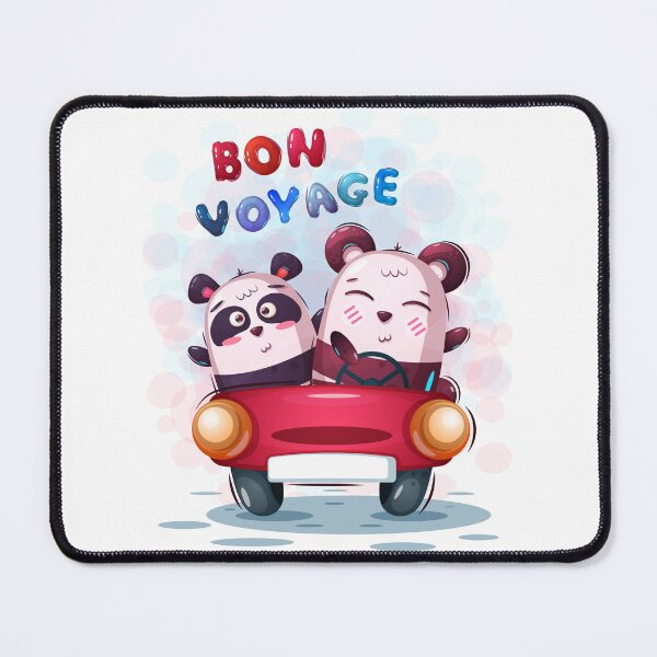 Item preview, Bon Voyage! kawaii pandas in a car designed and sold by BR Univers.