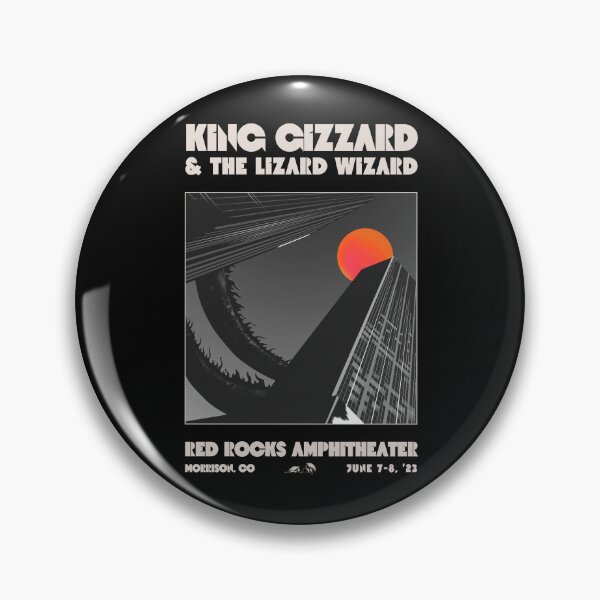 Item preview, King Gizzard and The Lizard Wizard Red Rocks Amph designed and sold by moyjoystudio.