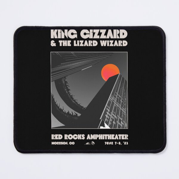Item preview, King Gizzard and The Lizard Wizard Red Rocks Amph designed and sold by moyjoystudio.