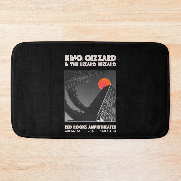 Item preview, King Gizzard and The Lizard Wizard Red Rocks Amph designed and sold by moyjoystudio.