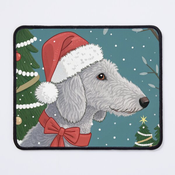 Item preview, Christmas Bedlington Terrier 19 designed and sold by AIfolklore.