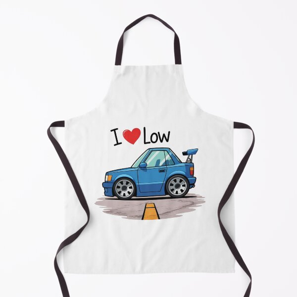 Item preview, I Love Low Stance Car Cartoon Design designed and sold by MonkiFlipp.
